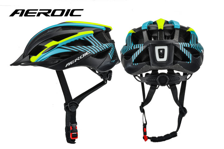 AEROIC Bicycle Helmet AT 06 LED Light Rechargeable Ultralight