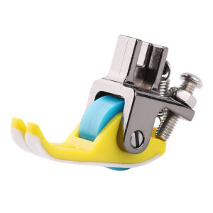 Anti-Wrinkle Plastic Roller Presser Foot Fabric Auxiliary Presser Foot Sewing Machine Presser Foot