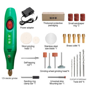 เครื่องเจียร์ mini 25ชิ้น 155ชิ้น สว่านจิ๋วไฟฟ้า เครื่องเจียร์ไฟฟ้า เครื่องเจียรสายอ่อน เครื่องเจีย เจียร์ไฟฟ้า