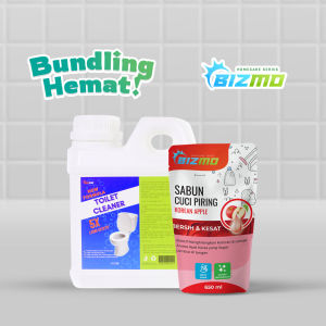 Bundling Hemat - Bizmo Toilet Cleaner & Sabun Cuci Piring Korean Apple