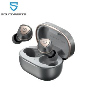 2023 HOT SoundPEATS Sonic Bluetooth 5.2 Earphones Gaming Mode Wireless Earphone Earbuds CVC 8.0 Noise Cancellation 35Hrs Playtime