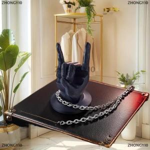 [COD] ZHONGYI0 Creative Rock Hand Drum Stick Stand Drumstick Display Stand Rack Mallet Drumstick Bracket Home Decoration Funny Gift For Drummer