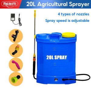 Unicorn 20L Electric Knapsack Sprayer Rechargeable 2-in-1 Manual & Battery Agricultural Sprayer Heavy Duty for Farm Garden