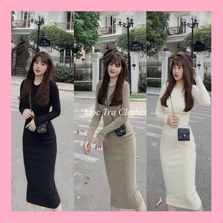 Váy Body Len Sọc giá rẻ Tháng 2,2024|BigGo Việt Nam