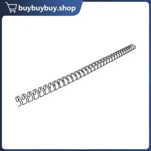 100pcs Spiral Coil Binder Double Loop Wire Pitch Metal Ring Binder Spring Notebook Spiral Spring Plastic Binder