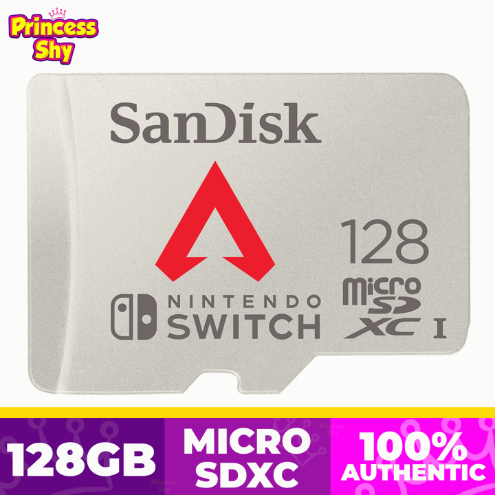 SanDisk Nintendo APEX LEGENDS Micro SDXC 128GB UHS-I U3 Memory Card for  Nintendo Switch SDSQXAO-128G Lazada PH