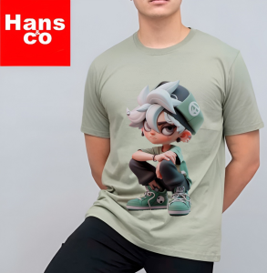 Kaos Pria Premium 3 Dimensi Tshirt 0blong Animasi Robot Katun 24s 100% H0101 By Hans & co