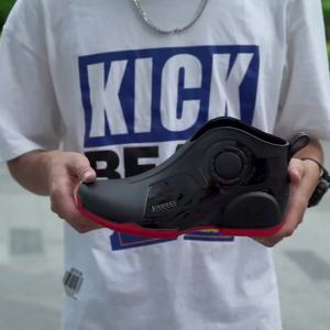 Cool M Rain Boots Men Waterproof Anti-Slip Short Tube Fashion Water Shoes Trendy Casual Work Fishing 48HK㏇X0421