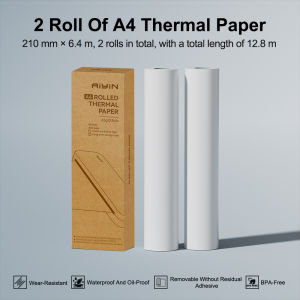 AiYin A4L Thermal Printer A4 Paper Roll Folder Paper 210MM White Paper For Document Printing