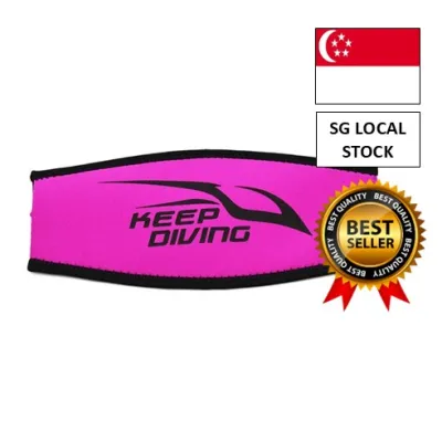 [SG 🚚] KEEP DIVING Soft Scuba Diving Mask Strap Cover Swimming Surfing Dive Snorkeling Hair Strap Cover Wrapper Replacement