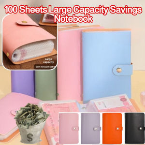 💼✨ Waterproof Cash Organizer [100 Sheets]  Easy-Close Eco-Safe Large Capacity Durable Wide Spine With Magnetic Clasp & Sturdy Compartments