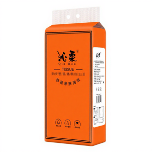 2packs /1pack 4-Ply Tissue Paper Toilet & Facial Orange Wall Tissue