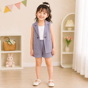 NATALIA - Setelan Velin 3in1 Anak Perempuan Lucu 1-4tahun