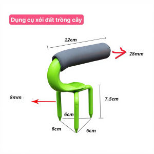 Dụng cụ xới đất trồng dụng cụ làm tơi đất trồng