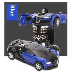 Ô tô đồ chơi biến đổi cho trẻ em Robot biến hình quán tính quà tặng giáo dục