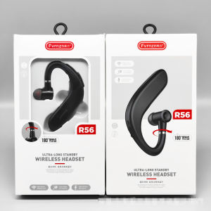 Vernon Bluetooth Headset Stereo Left/Right Ear Switching Ultra-Long Standby Single Ear Hanging Wireless Bluetooth Headset