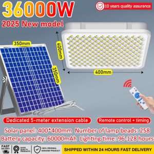 【READY STOCK】solar ceiling light led ceiling light ceiling light modern lampu siling lampu solar tahan 24jam solar light outdoor lampu solar square automatic night light with Indoor light lamp solar ceiling lamp 太阳能 吸顶灯