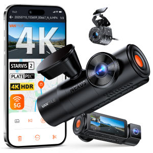 Vantrue N4 Pro S 4K 3CH Dash Camera for car with Triple STARVIS 2HDR & IR Night VisionGPS5G WiFi24H Parking ModeVoice ControlWaterproof Rear Camera
