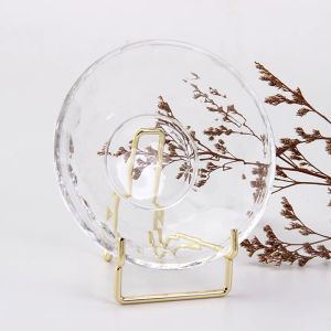 [tianjunmaoyi] 1Pc Metal Arm Display Stand Easel For Mineral Home Decor Minerals Fossils Rocks Geode Display Stands Holder