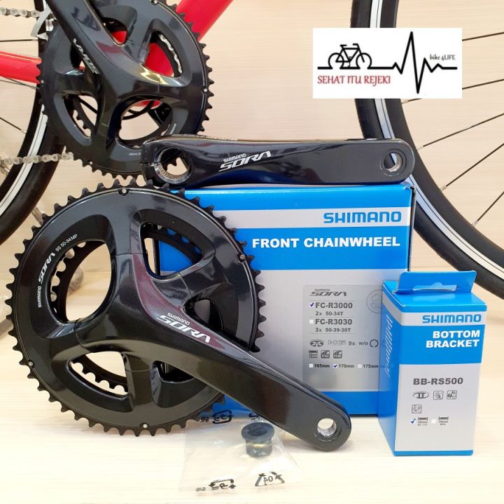 Shimano Bicycle Shimano Sora R3000 Crankset Shimano Bike Fc R3030