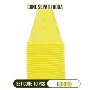 Cone Sepatu Roda 8 CM Bahan Plastik PE Warna Bervariasi