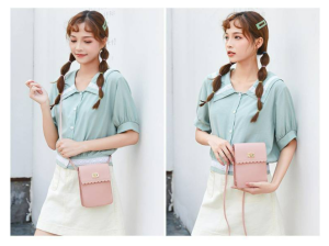 (MG)Women Cute Fashion Small Phone Bag Casual Girl Crossbody Phone Bag Beg Telephone Wanita Murah Cute Ready Stock
