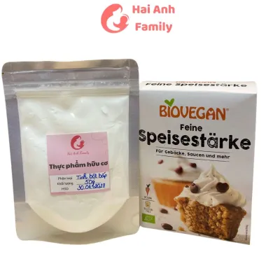 Bột bắp tinh bột bắp hữu cơ Markal cho bé ăn dặm - Gói tách 50-100g