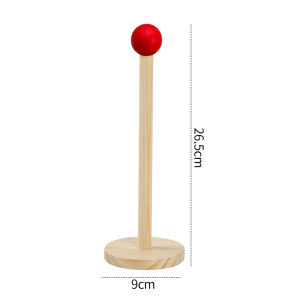 hot sale Wood Desktop Hair Rope Holder Multi-purpose Jewelry Bracelet Organizer Display Holder for Watches Bracelets Scrunchies Hair Band-Easy To Assemble