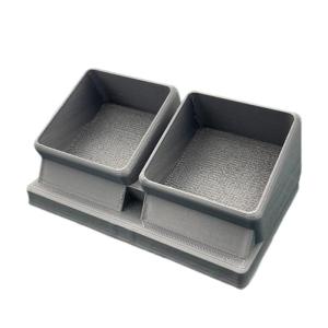 Slim Profile Modeling Liquid Storage Base Universal Tool Organizer Maintains Desktop Order During Miniature Projects