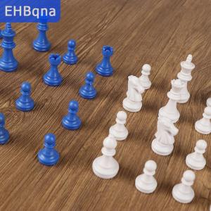 [COD] EHBqna SPORTS 1เซ็ต32ชิ้นชุดหมากรุกพลาสติก PS สำหรับผู้ใหญ่ชุดหมากรุกของเล่นสำหรับเด็ก