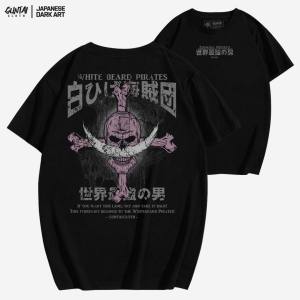 Tshirt Kaos Pria Distro Series Anime One Piece Branded Katun 24s Guntai Cloth GT Whitebeard