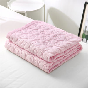 New Style Washed Cotton Solid Color Printing Air Conditioner Quilt Summer Thin Queen Super King Size Quilt