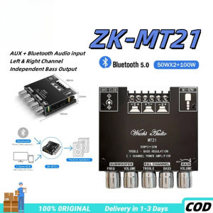 DriveNovo ZK-TB21 2.1 Bluetooth Audio Power Amplifier Module 5.0 Subwoofer Amplifier Audio Stereo Board Bass