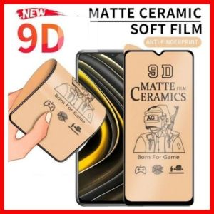 REDMI 14C 13C REDMI A2 A1 ANTI GORES CERAMIC MATTE ANTI MINYAK LIST PLASTIK MIKA TEMPERED ANTI PECAH