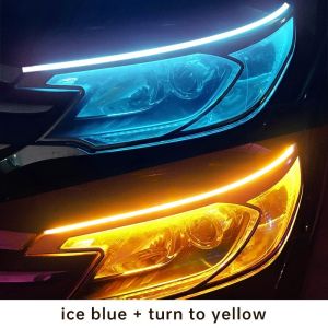 PERODUA MYVI DRL LED DAYLIGHT RUNNING SIGNAL LIGHT Led Strip Car Day Light Signal Lampu besar Kereta myvi accesorries