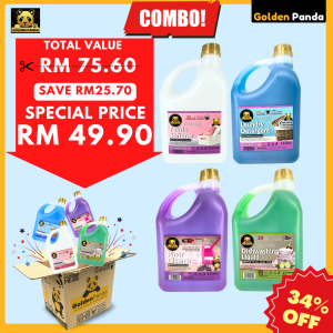 [COMBO SET] Laundry Detergent/Fabric Softener/ Dishwash Liquid/ Floor Cleaner 2.5L/Pencuci Rumah