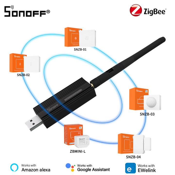 【Trending】 Sonoff Zb Dongle-E Usb Dongle Plus Zigbee 3.0 Wireless ...