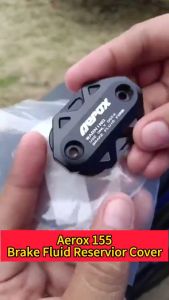 CNC Brake Fluid Reservoir Cover Master Cap Aerox 155 V1 V2 V3 Aluminum Alloy Motorcycle Accessories