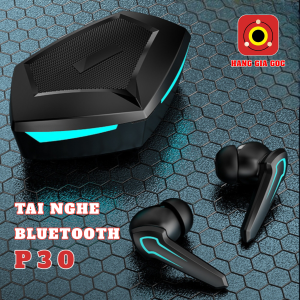 Tai Nghe Bluetooth P30 Chơi Game Âm Thanh Nổi Không Dây Độ Trễ Thấp Tích Hợp Mic Đàm Thoại To Rõ Phiên Bản Bluetooth 5.2