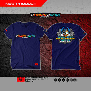 Kaos PEMUDA BRENG Never Die (Mumet Boy) by MarkasKaos.id / Kaos Kata Kata / Kaos Keren / Kaos Distro Premium / Kaos Pekerja Keras / Kaos Profesi Keren / Kaos Pria Wanita / Kaos Cotton Combed 24s