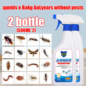 【3 seconds to kill】fly spray 500ml Effective Bait Fly Killer Bait Fly Repeller Household Insecticide drive away flies Non-toxic Suitable for mother and baby Fresh and smokeless Quick kill fly nemesis insecticide spray killer spray for home