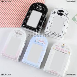 [COD] ZHONGYI0 Dễ Thương Album Ảnh 3 Inch Ảnh Chủ Thẻ Thần Tượng Thẻ Chất Kết Dính Bộ Sưu Tập Cuốn Sách 32 Túi Cuốn Sách Album Photocard Lưu Trữ Trường Hợp