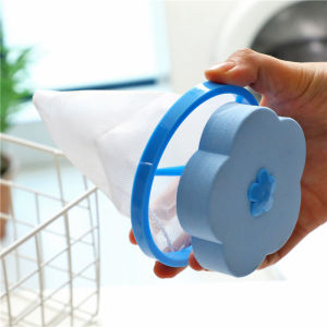Portable Lightweight Magical Washing Machine HairRemoval Catcher Filter Mesh Cleaning Balls Bag Laundry