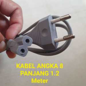 KABEL POWER KABEL ANGKA 8 KABEL PRINTER PANJANG 1-1.2 Meter