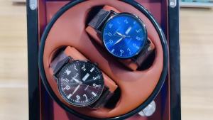 Fully Automatic Movement Watch Mens Quartz Non-Mechanical Student Korean Version Trendy Dual Calendar Luminous Waterproof 2023 New