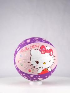 HelloKt Hello Basketball Baby Kindergarten Pat Ball 6 to 12 Year-old Girl 5 Cute Pink Ball