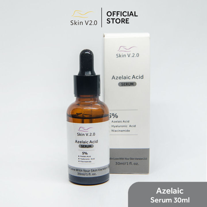 12% Azelainsäure Serum – Gegen Rötungen & Pigmentflecken, Für Porentiefe Reinigung & Ebenmäßigen Teint, 20g