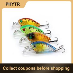 【PHYTR】 New Fishing Carp Device Mini Lure Lure Lure Rock Fat Man 4g5cm Mini Lure Minnow Lure
