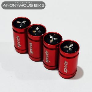 1 Set (4 Buah) Tutup Pentil Mobil Premium Model 2 Tubular Sport Untuk Mobil Toyota Honda Daihatsu Mitsubishi Suzuki