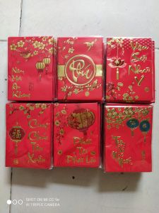 COMBO 30 BAO LÌ XÌ NHỎ KT 11X8CM GIẤY DÀY NHŨ NỔI SIÊU ĐẸP